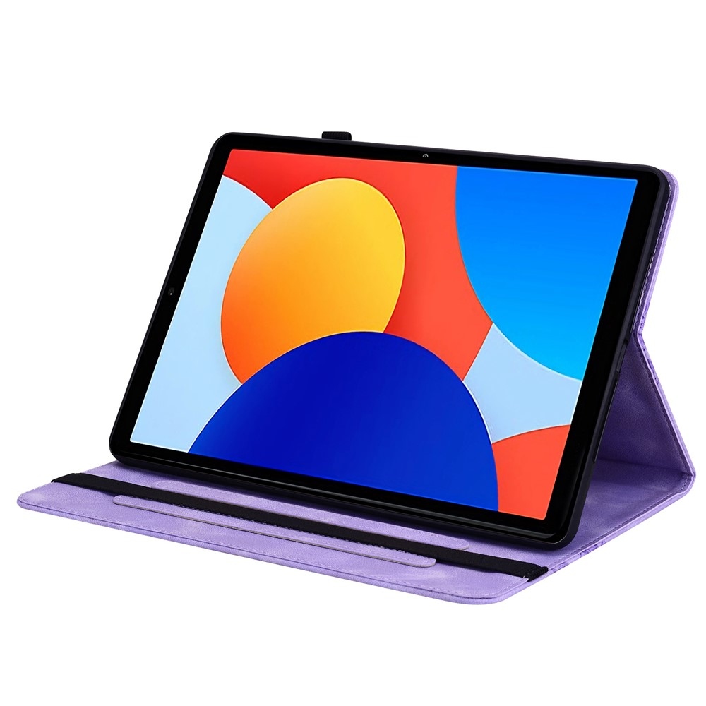 Heart zavírací pouzdro na tablet Xiaomi Redmi Pad SE 8.7 - fialové