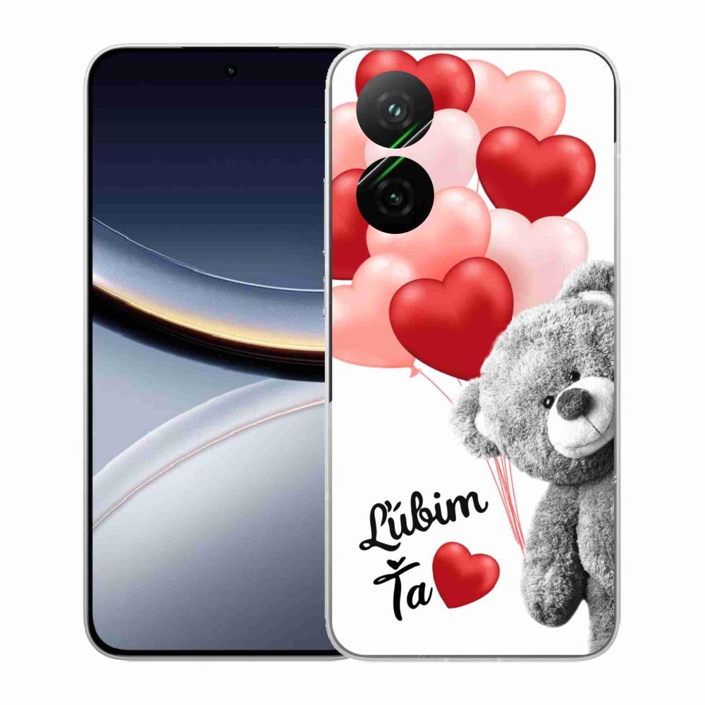 Gelový kryt mmCase na Xiaomi Poco F7 5G - ľúbim ťa sk
