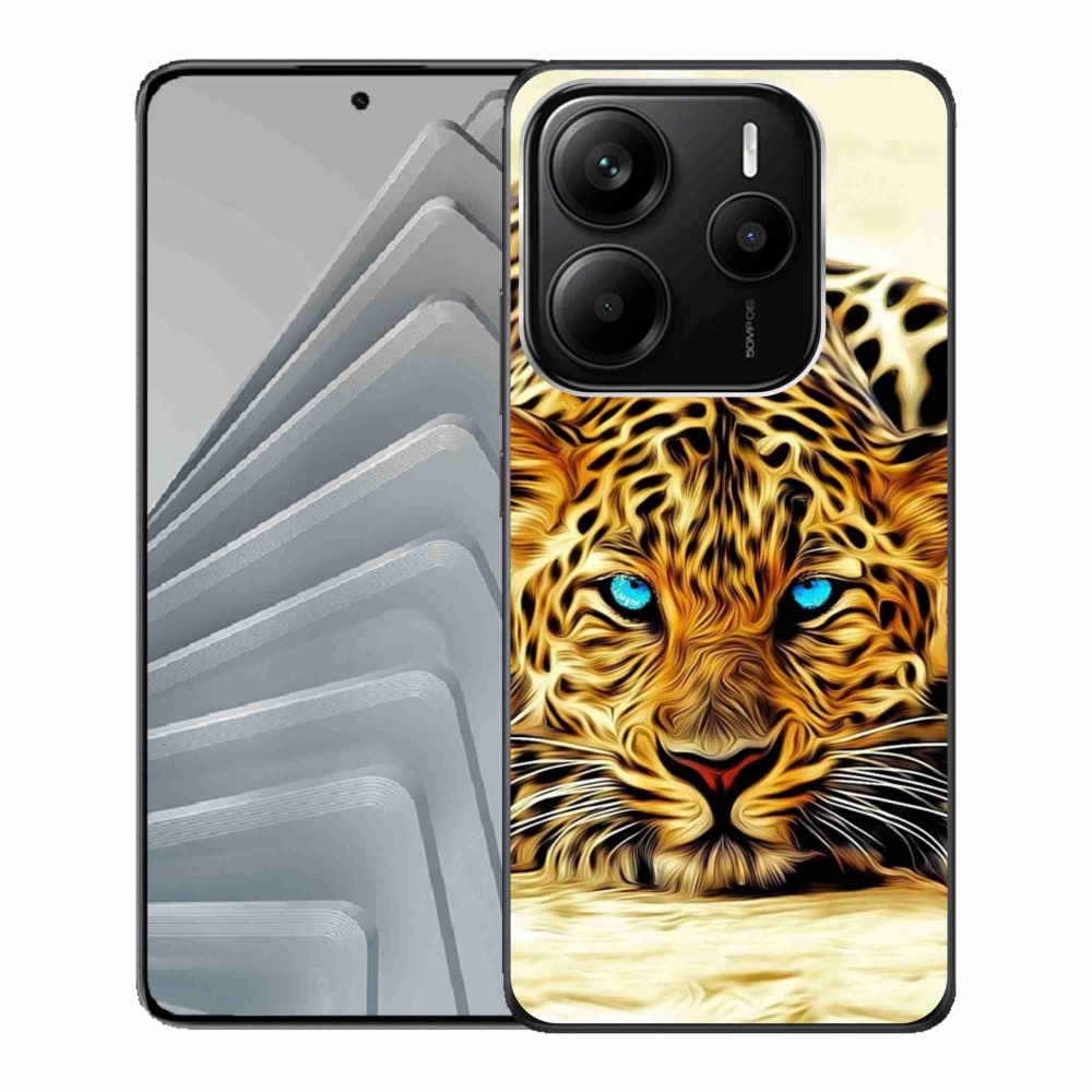 Gelový kryt mmCase na Xiaomi Redmi Note 14 5G - kreslený tygr