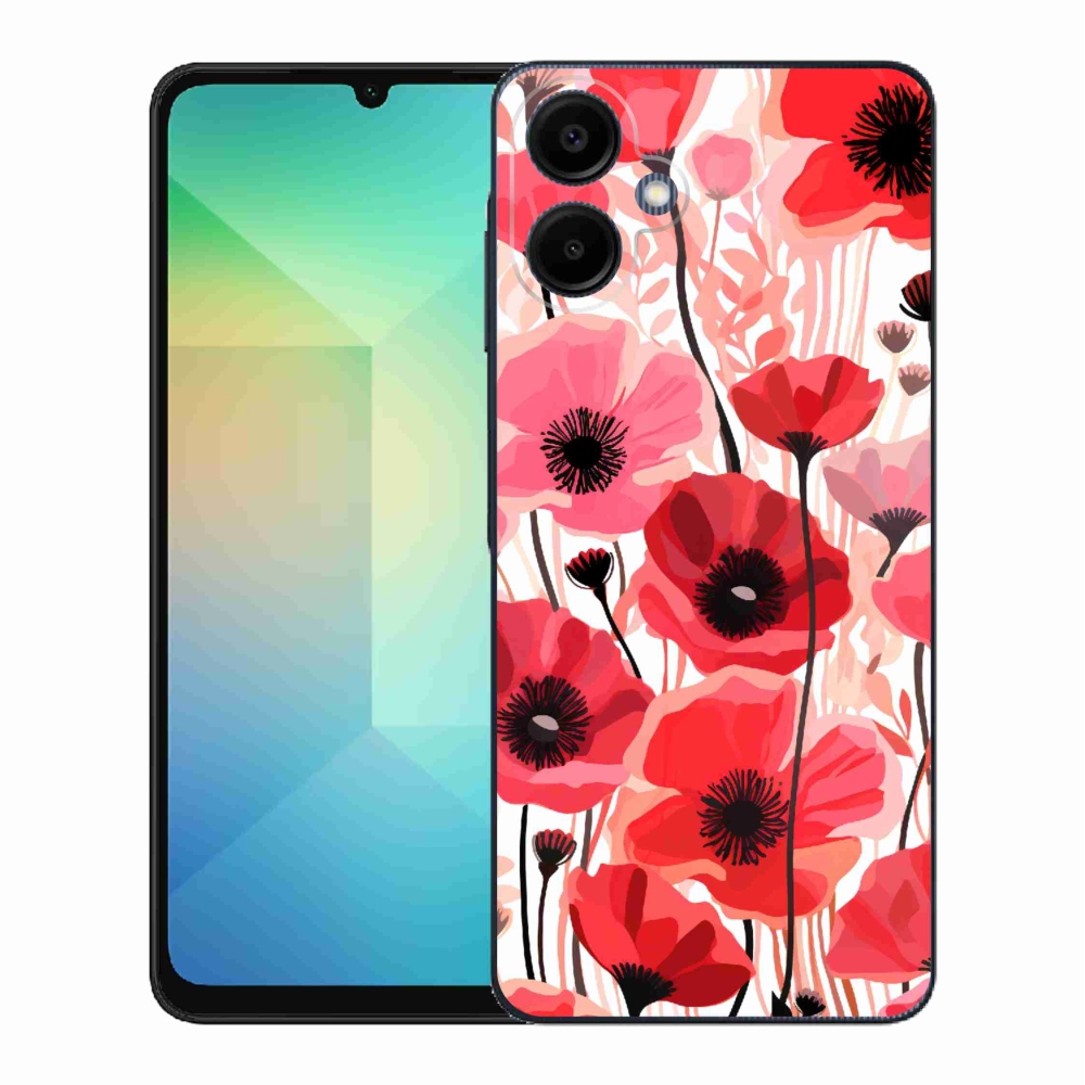 Gelový kryt mmCase na Samsung Galaxy A06 4G - vlčí mák 1