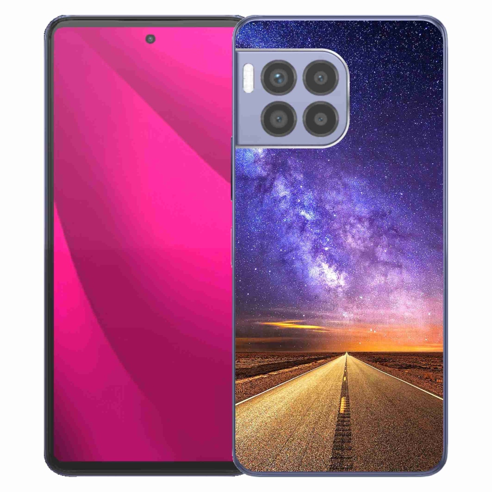 Gelový kryt mmCase na T-Mobile T Phone 2 Pro - americká silnice
