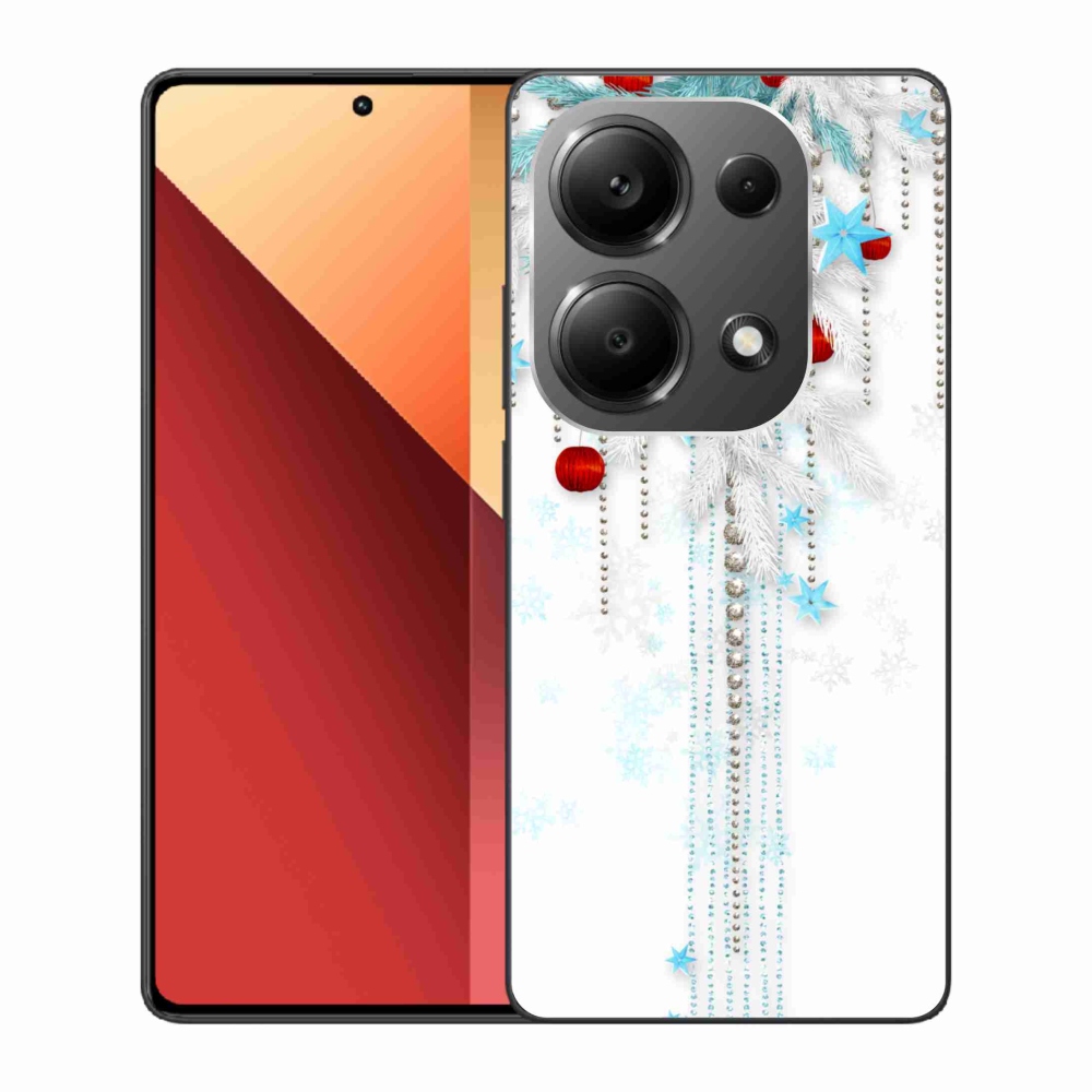 Gelový kryt mmCase na Xiaomi Redmi Note 13 Pro 4G/Poco M6 Pro - vánoční ozdoby