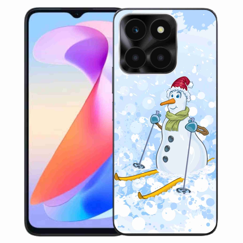 Gelový kryt mmCase na Honor X6a - sněhulák