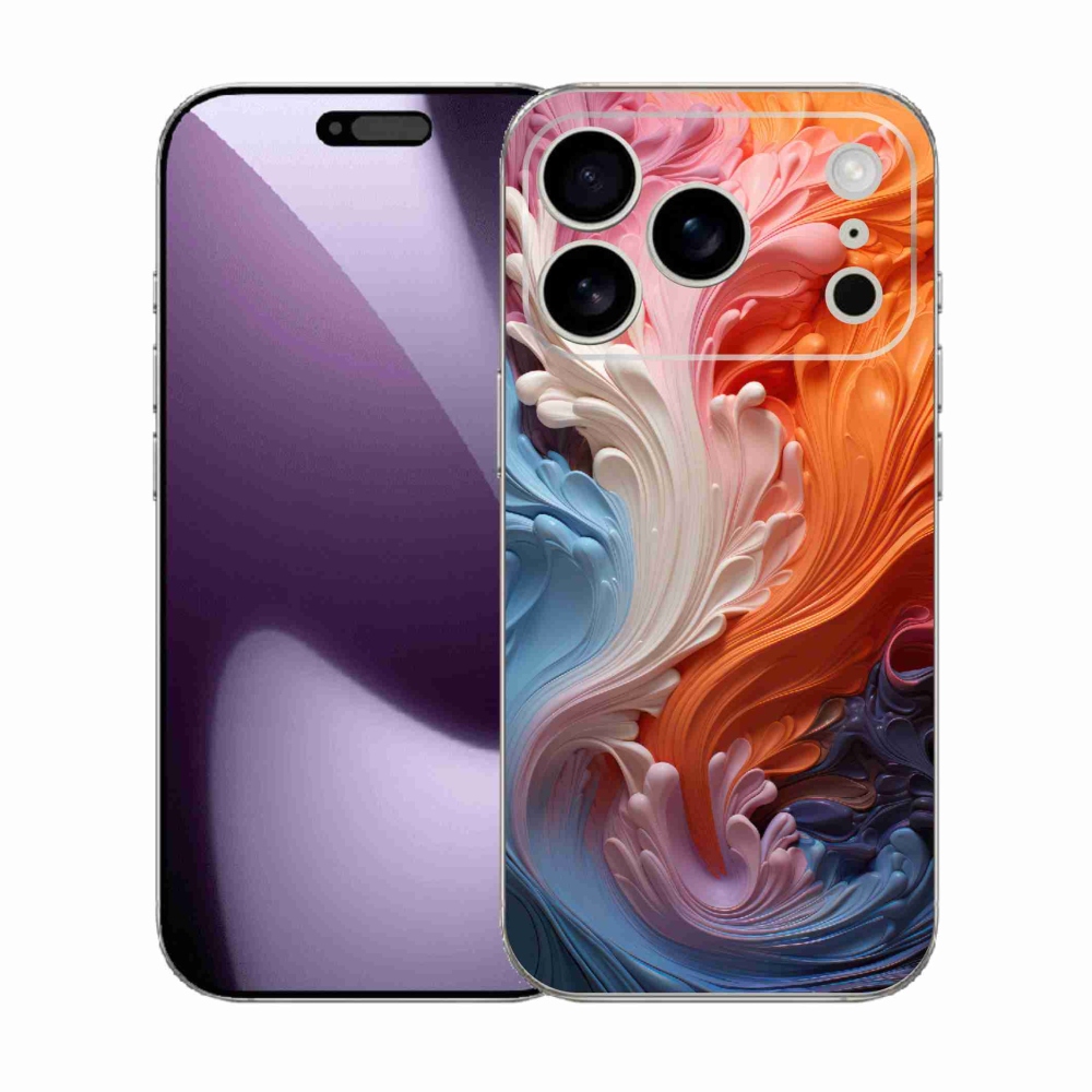 Gelový kryt mmCase na iPhone 17 Pro - abstraktní motiv 8