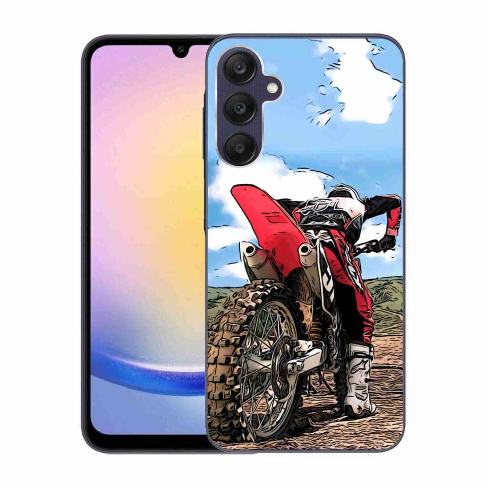 Gelový kryt mmCase na Samsung Galaxy A25 5G - moto