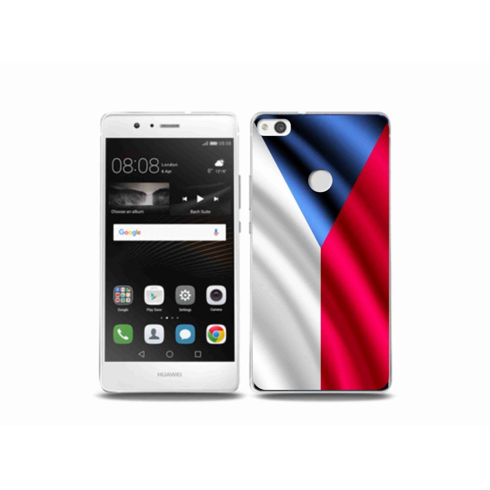 Gelový kryt mmCase na mobil Huawei P9 Lite (2017) - česká vlajka