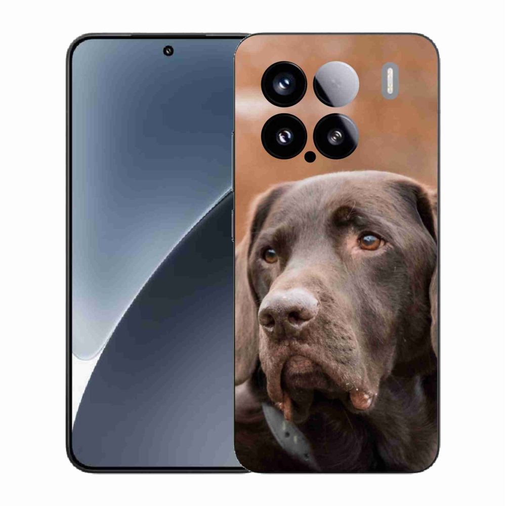 Gelový kryt mmCase na Xiaomi 15 - hnědý labrador