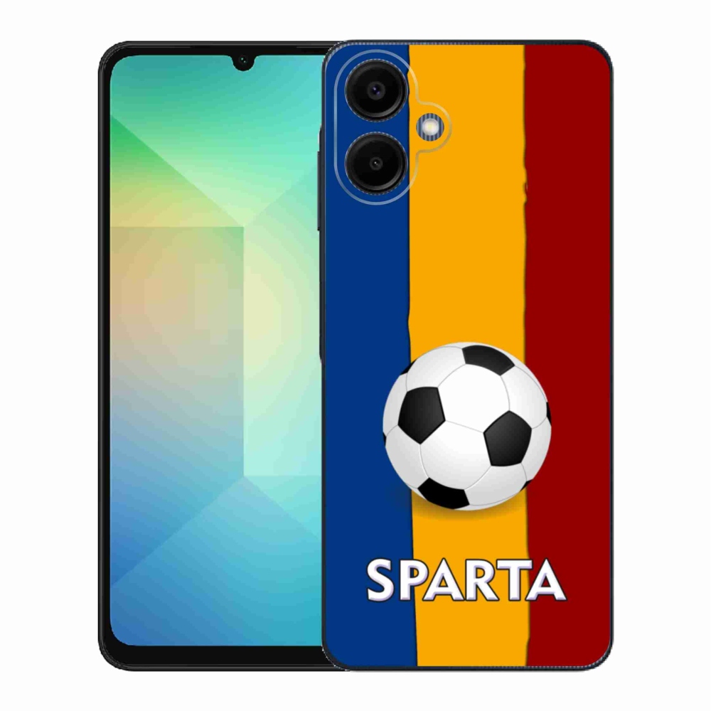 Gelový kryt mmCase na Samsung Galaxy A06 4G - fotbal 1