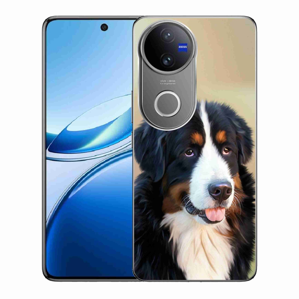 Gelový kryt mmCase na Vivo V50 5G - bernský salašnický pes