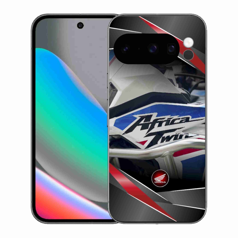 Gelový kryt mmCase na Google Pixel 10 Pro - motorka honda