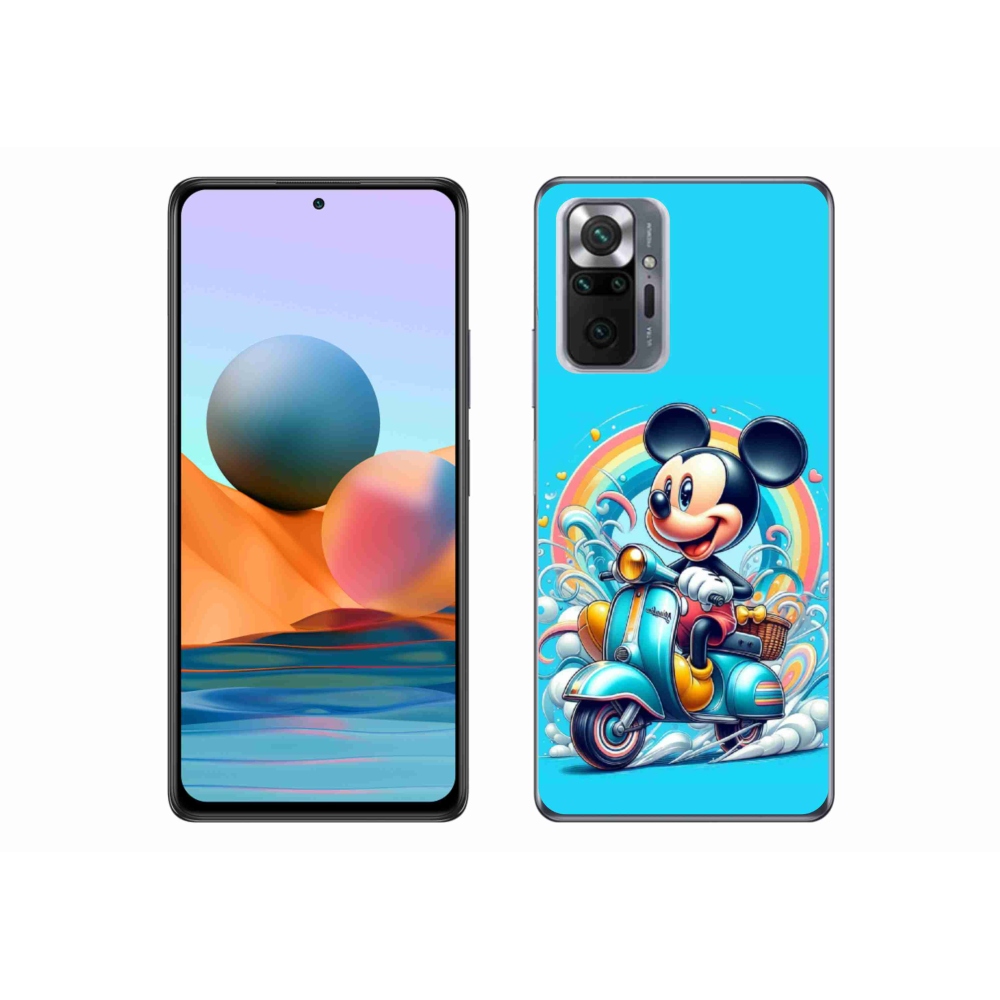 Gelový kryt mmCase na Xiaomi Redmi Note 10 Pro - mickey mouse 2