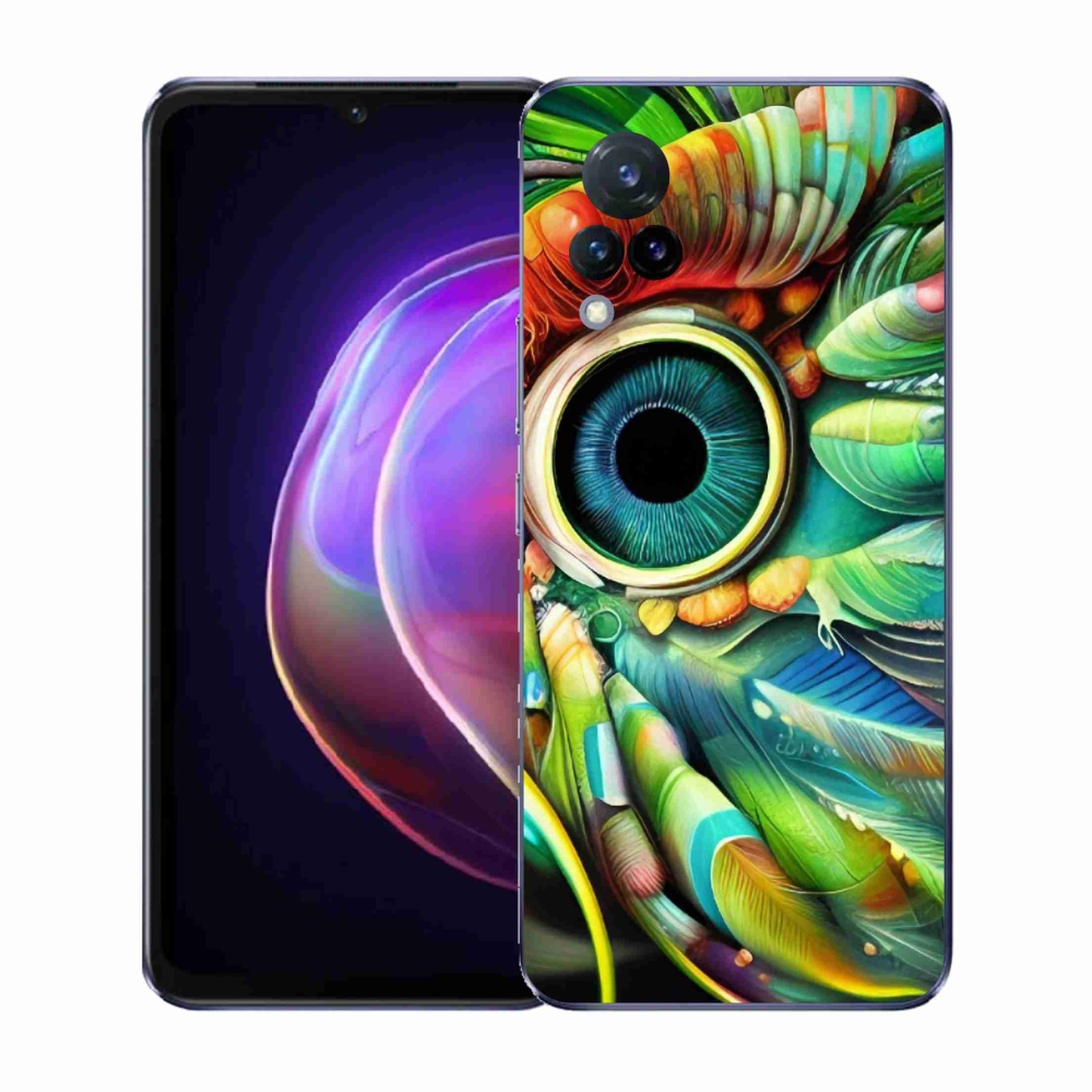 Gelový kryt mmCase na Vivo V21 4G/5G - abstraktní motiv 18