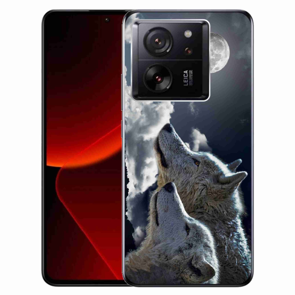 Gelový kryt mmCase na Xiaomi 13T/13T Pro - vlci