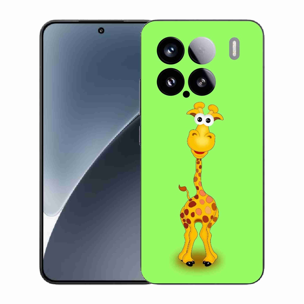 Gelový kryt mmCase na Xiaomi 15 - kreslená žirafa