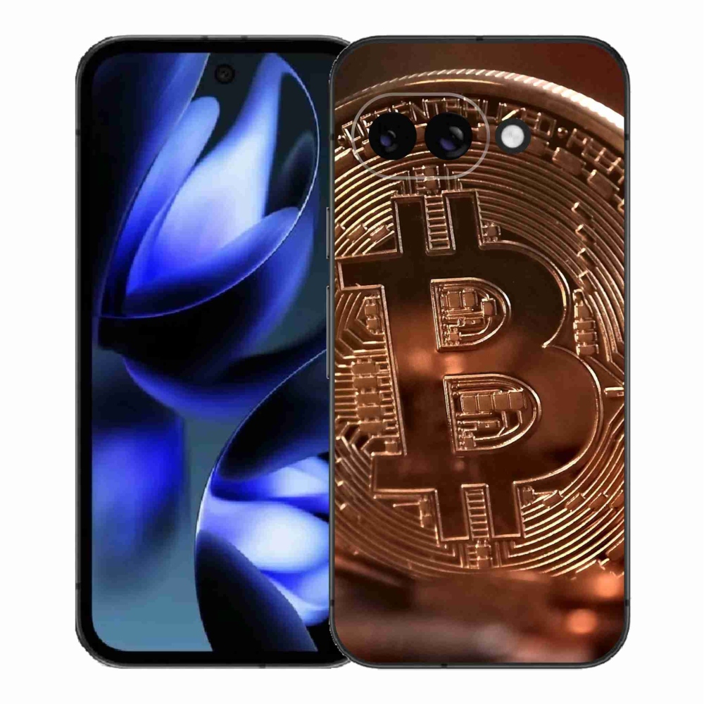 Gelový kryt mmCase na Google Pixel 9a - bitcoin