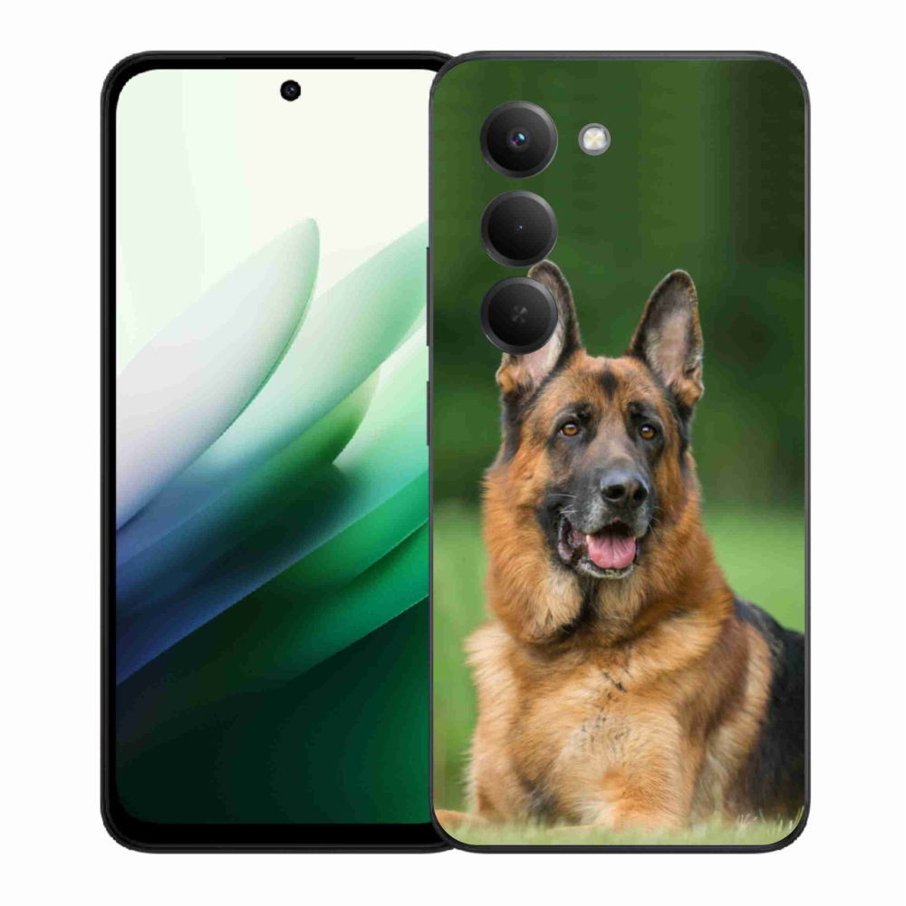 Gelový kryt mmCase na Xiaomi Redmi 15 5G - německý ovčák
