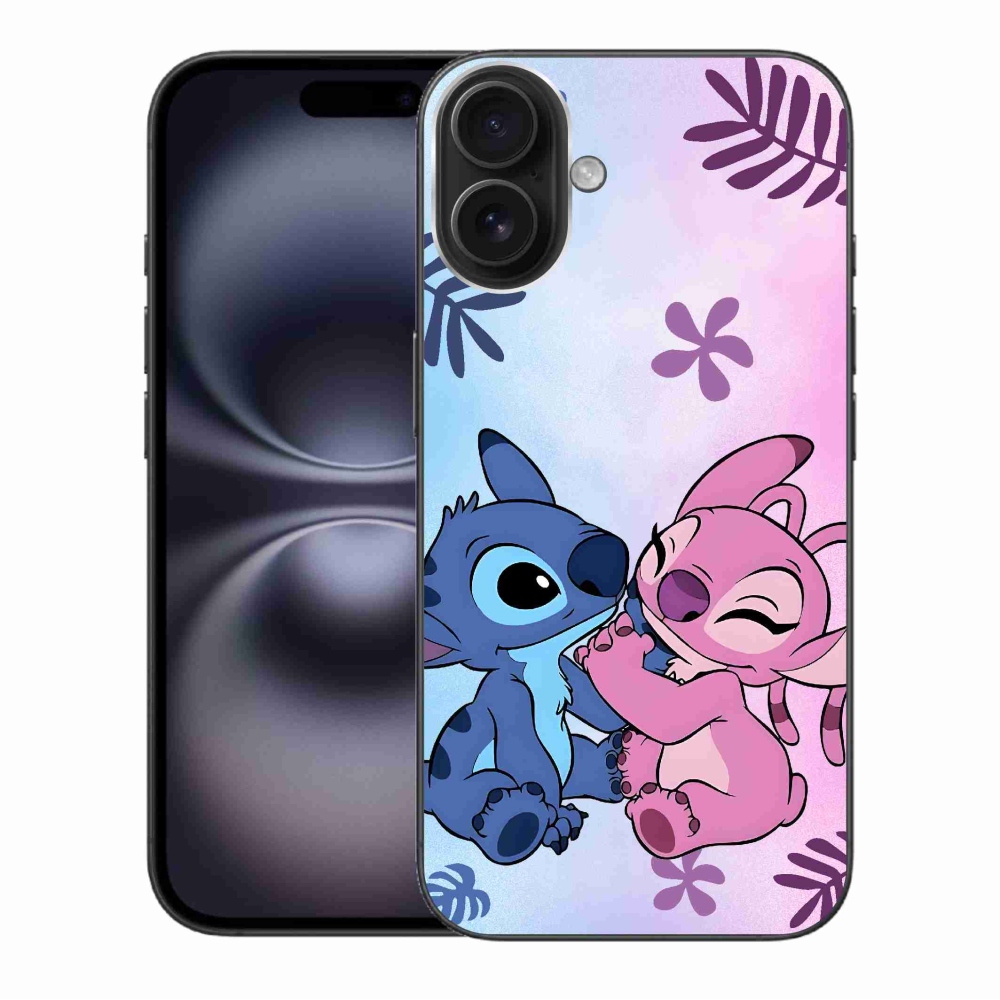 Gelový kryt mmCase na iPhone 16 Plus - stitch 2