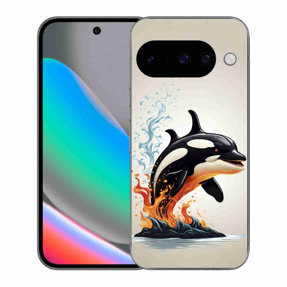 Gelový kryt mmCase na Google Pixel 10 - kosatka