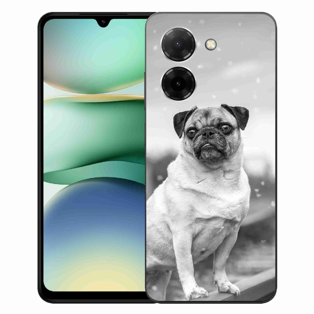 Gelový kryt mmCase na Xiaomi Redmi A5 (171.7x77.8x8.3mm) - mops