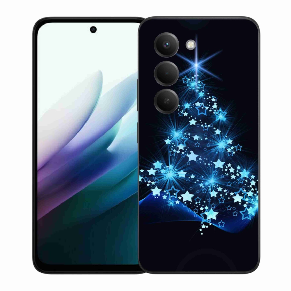 Gelový kryt mmCase na Xiaomi Redmi 15 4G/5G (171mm) - vánoční stromek