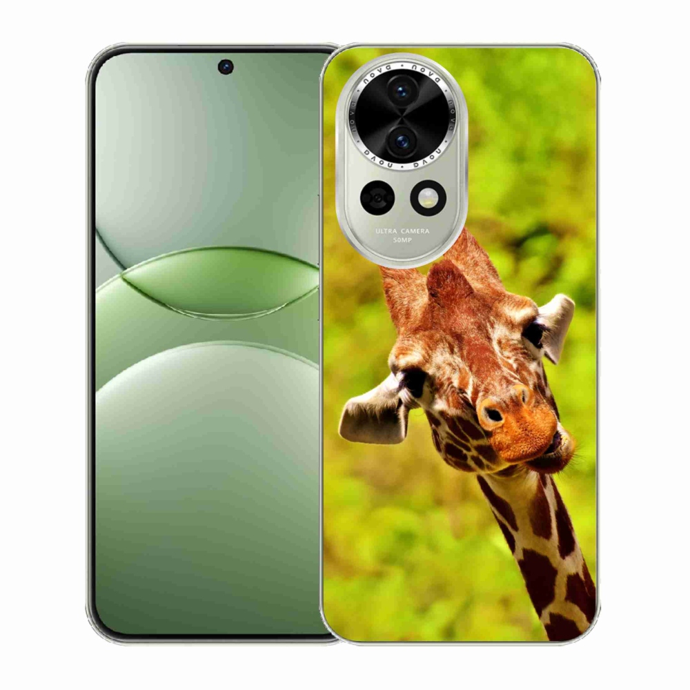 Gelový kryt mmCase na Huawei Nova 13 5G - žirafa