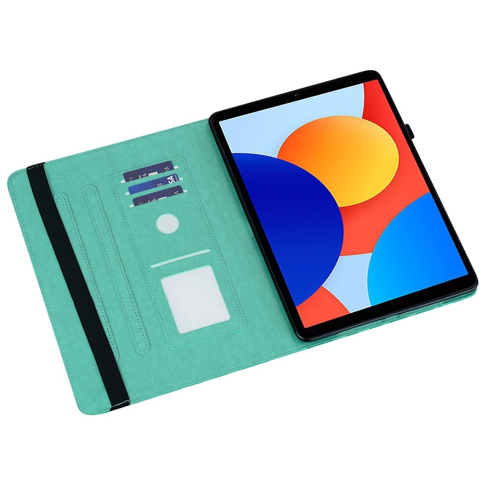 Tree zavírací pouzdro na tablet Xiaomi Redmi Pad SE 8.7 - modrozelené