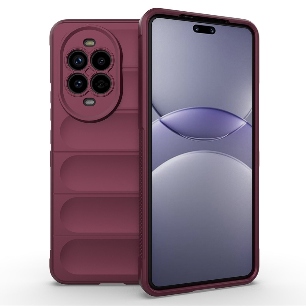 Rugg odolný gelový obal na Huawei Nova 13 Pro 5G - vínový