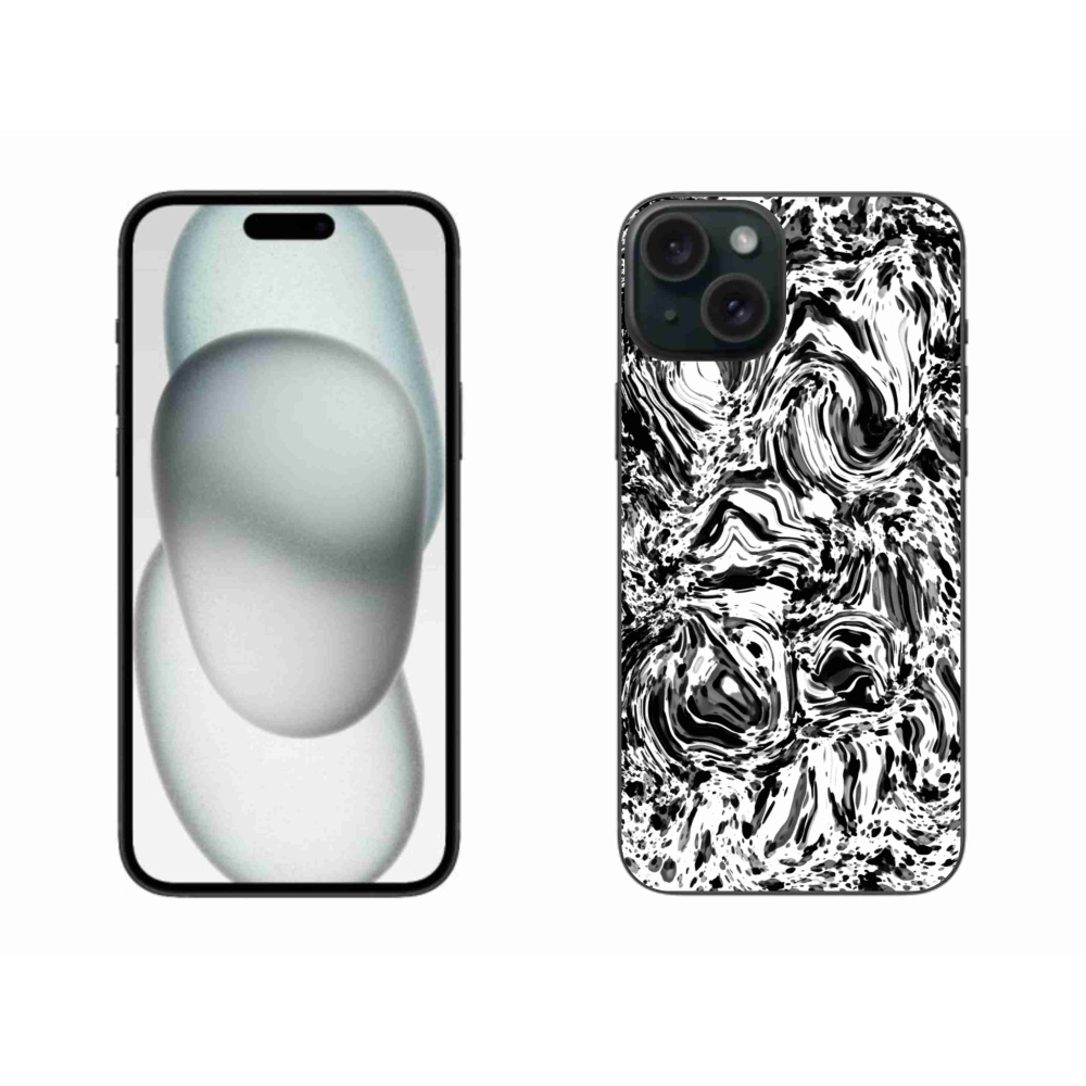 Gelový kryt mmCase na iPhone 15 Plus - abstrakt 4