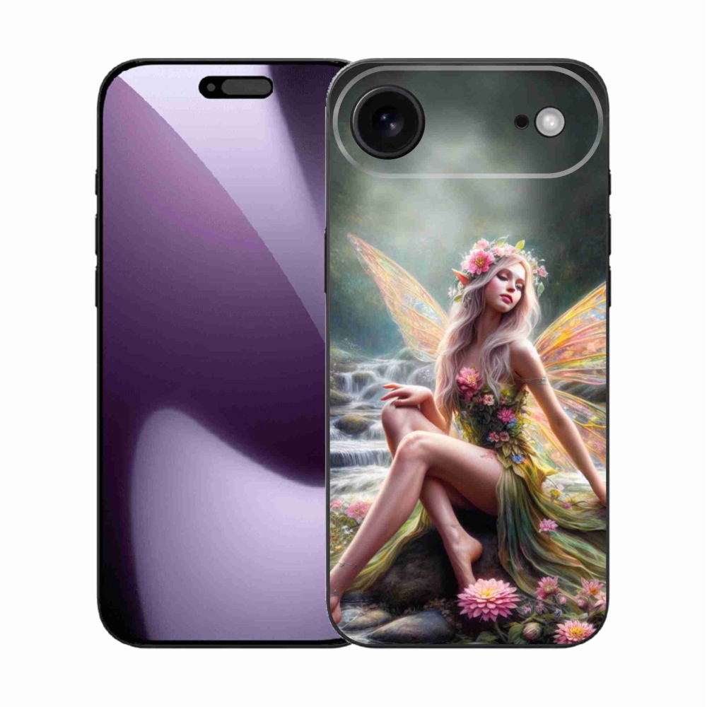 Gelový kryt mmCase na iPhone 17 Air - motýlí žena 1