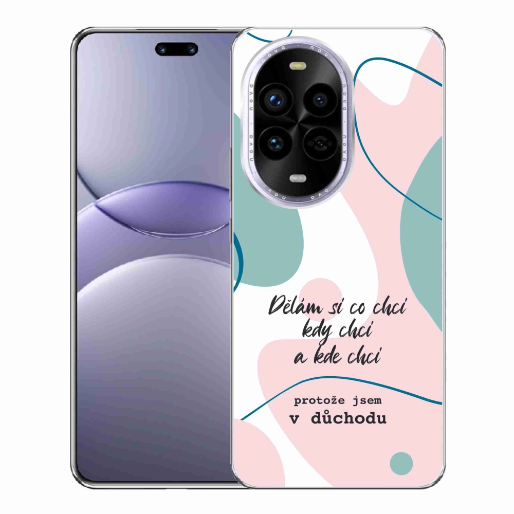 Gelový kryt mmCase na Huawei Nova 13 Pro 5G - vtipný text 10 bílé pozadí