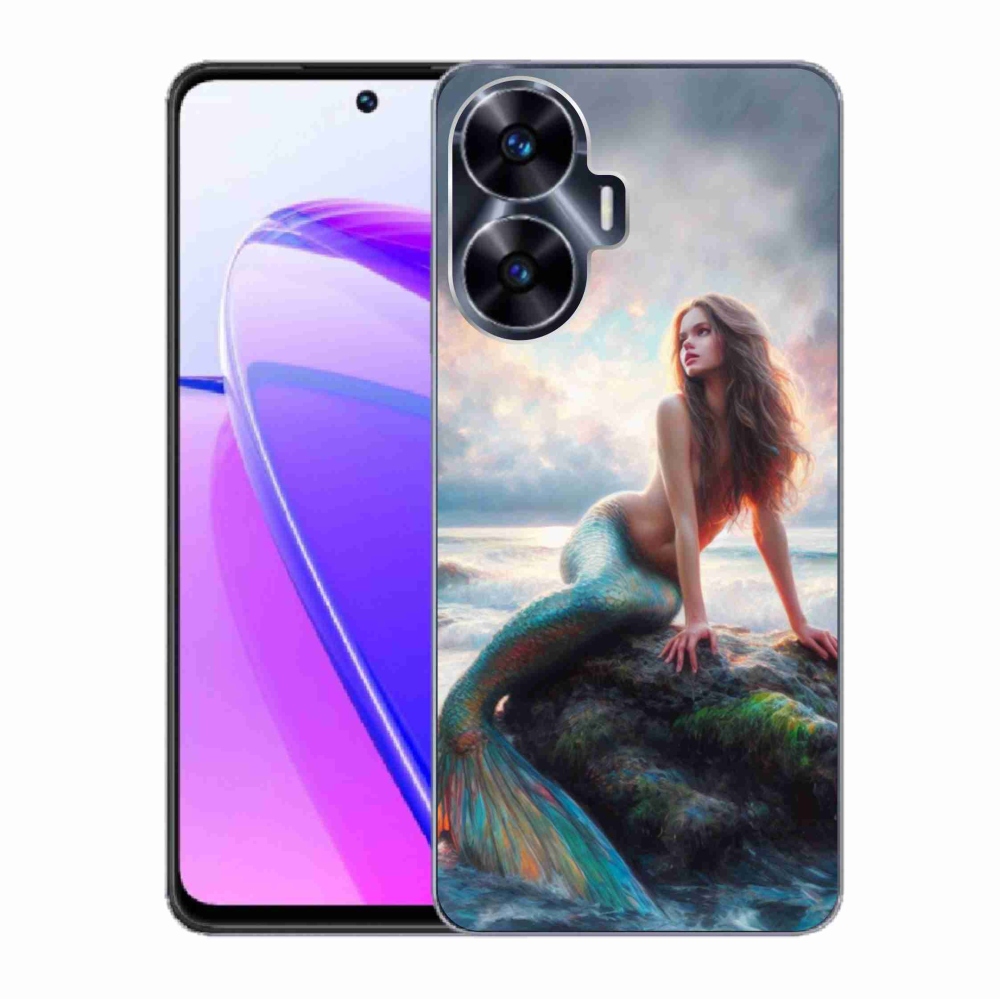 Gelový kryt mmCase na Realme C55 - mořská panna