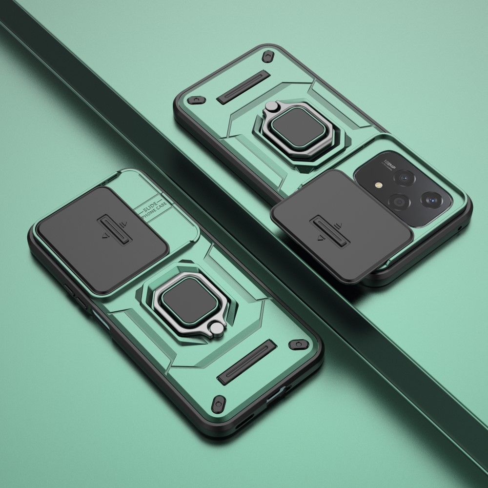 Lens odolný hybridní kryt na Honor 200 Lite 5G - zelený