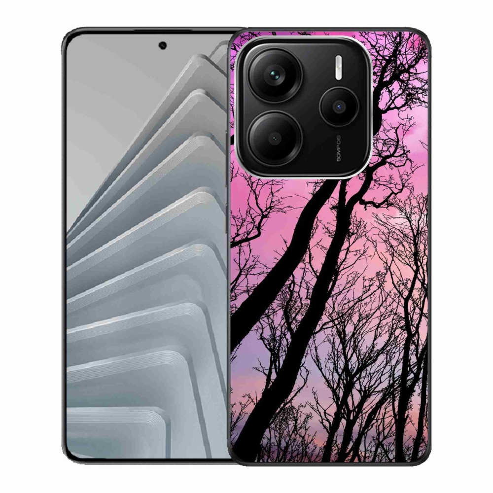 Gelový kryt mmCase na Xiaomi Redmi Note 14 5G - opadané stromy