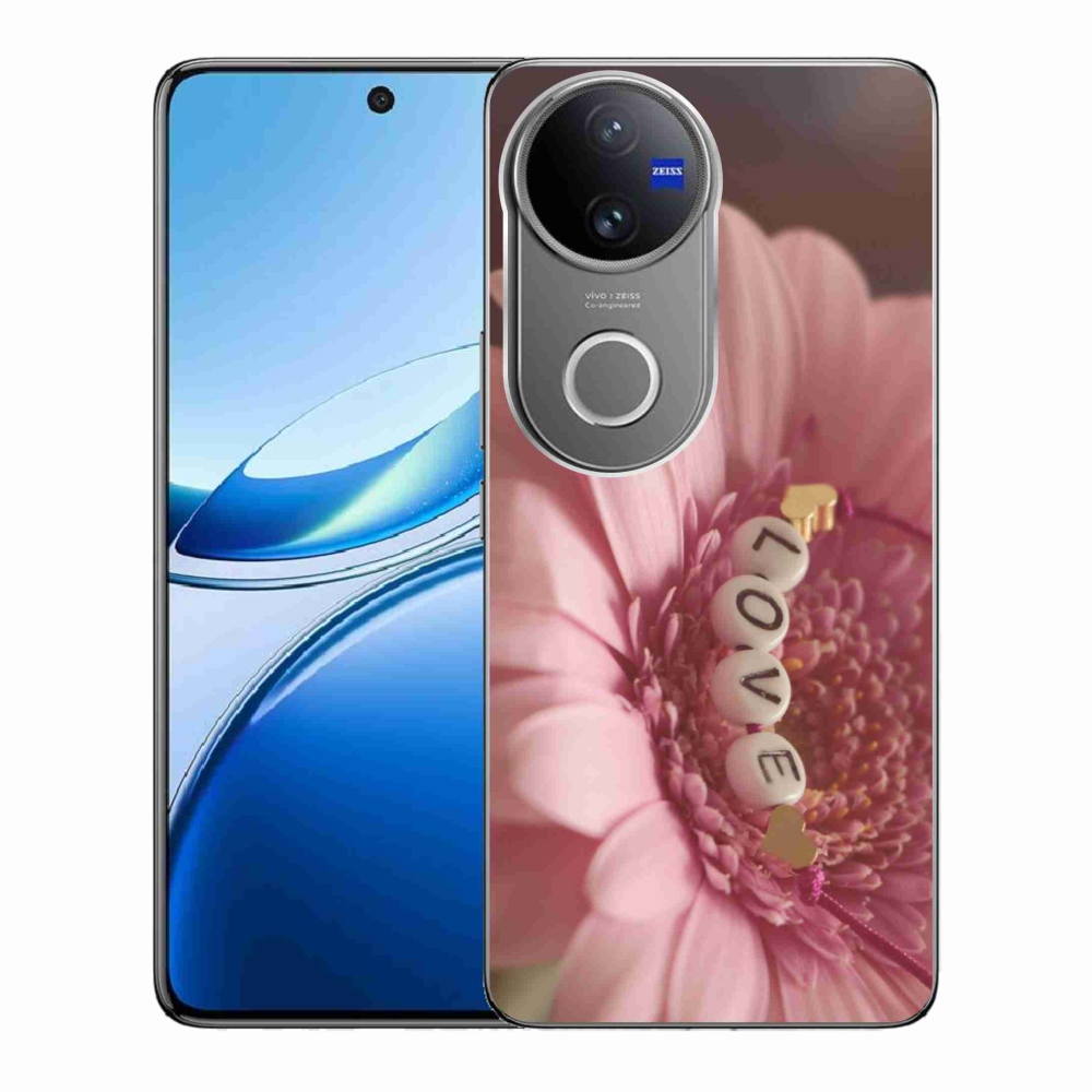 Gelový kryt mmCase na Vivo V50 5G - přívěsek love