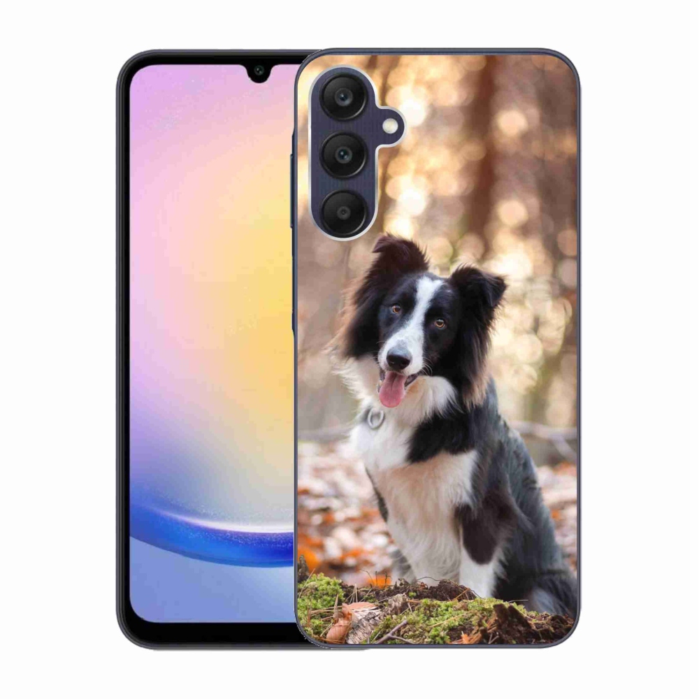 Gelový obal mmCase na Samsung Galaxy A25 5G - border kolie 1