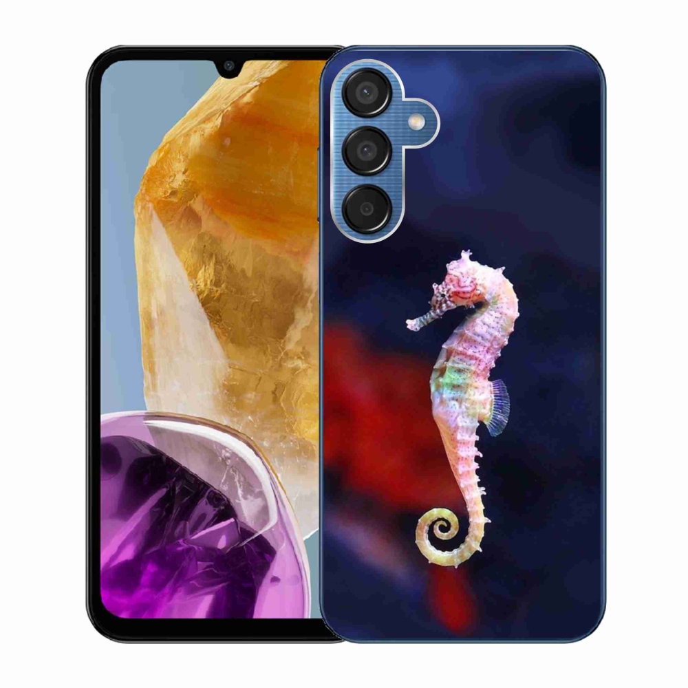 Gelový kryt mmCase na Samsung Galaxy M15 5G - mořský koník