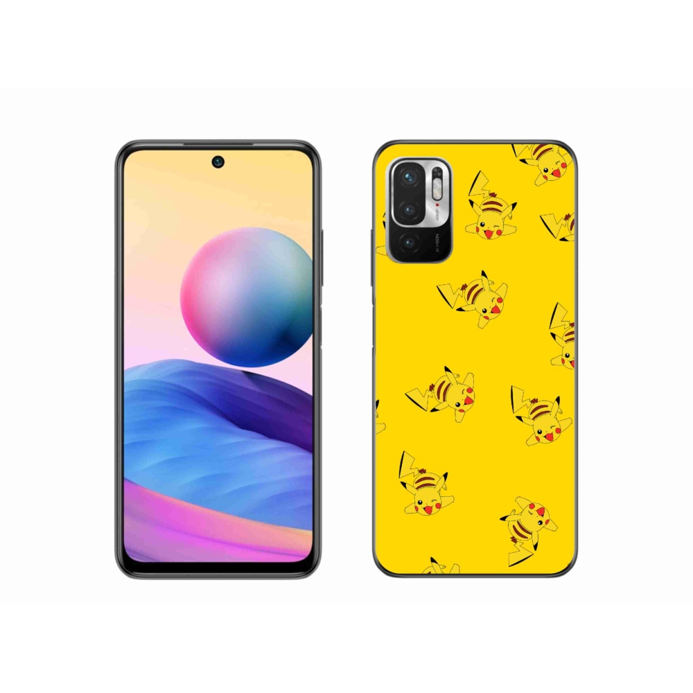 Gelový kryt mmCase na Xiaomi Redmi Note 10 5G - pikachu