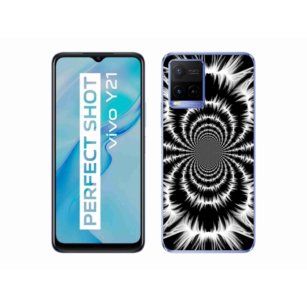 Gelový kryt mmCase na Vivo Y21/Y21s/Y33s - abstrakt 23