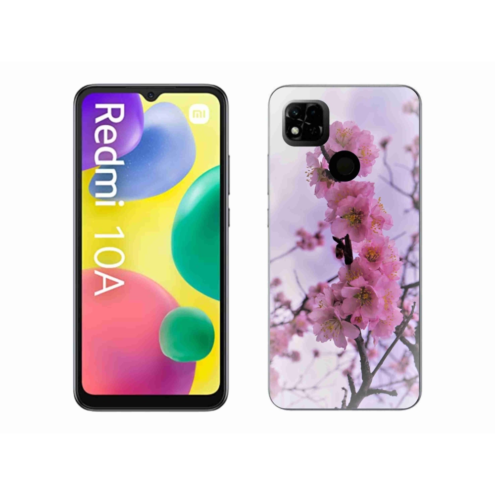 Gelový kryt mmCase na Xiaomi Redmi 10A - květiny 7