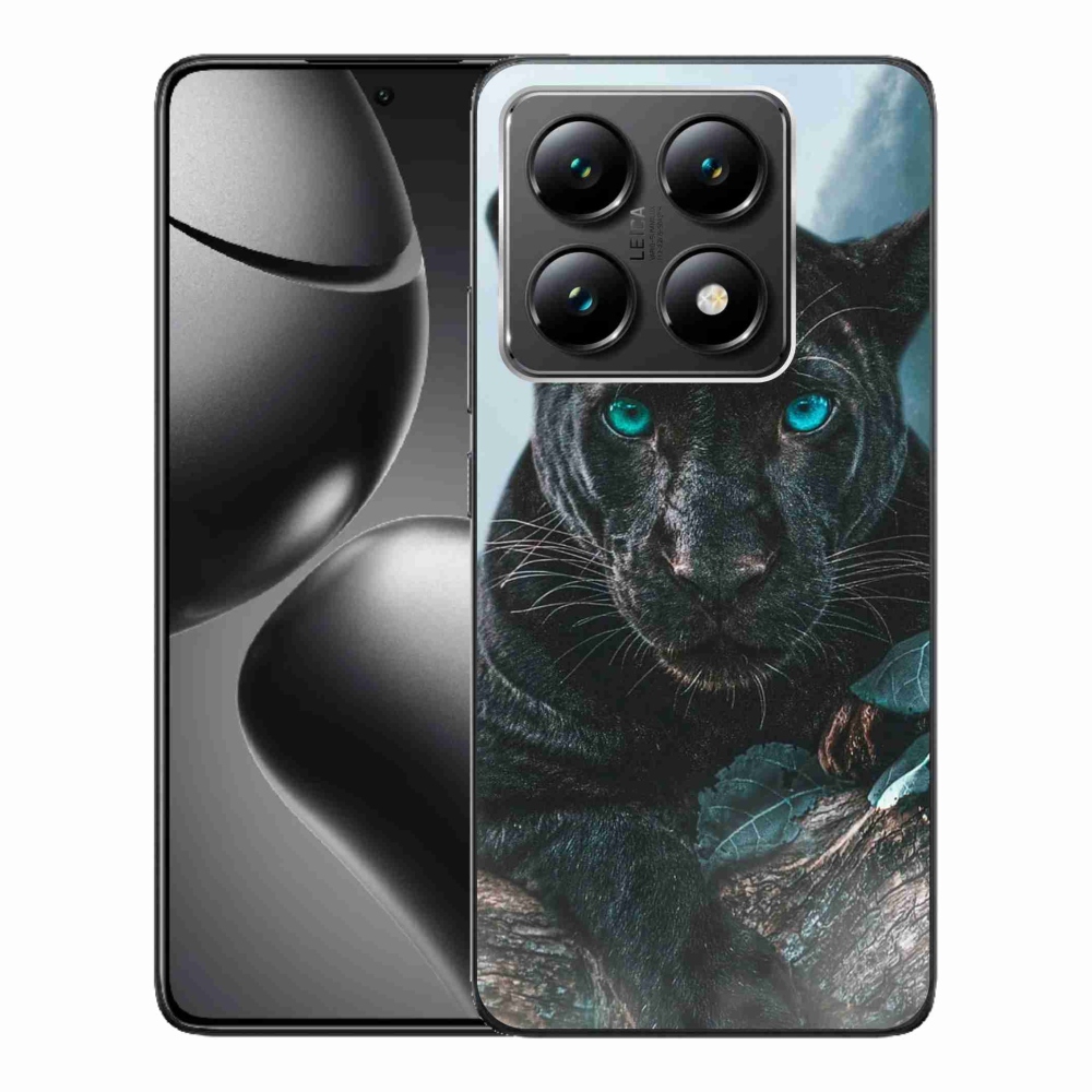 Gelový kryt mmCase na Xiaomi 14T - černý panter