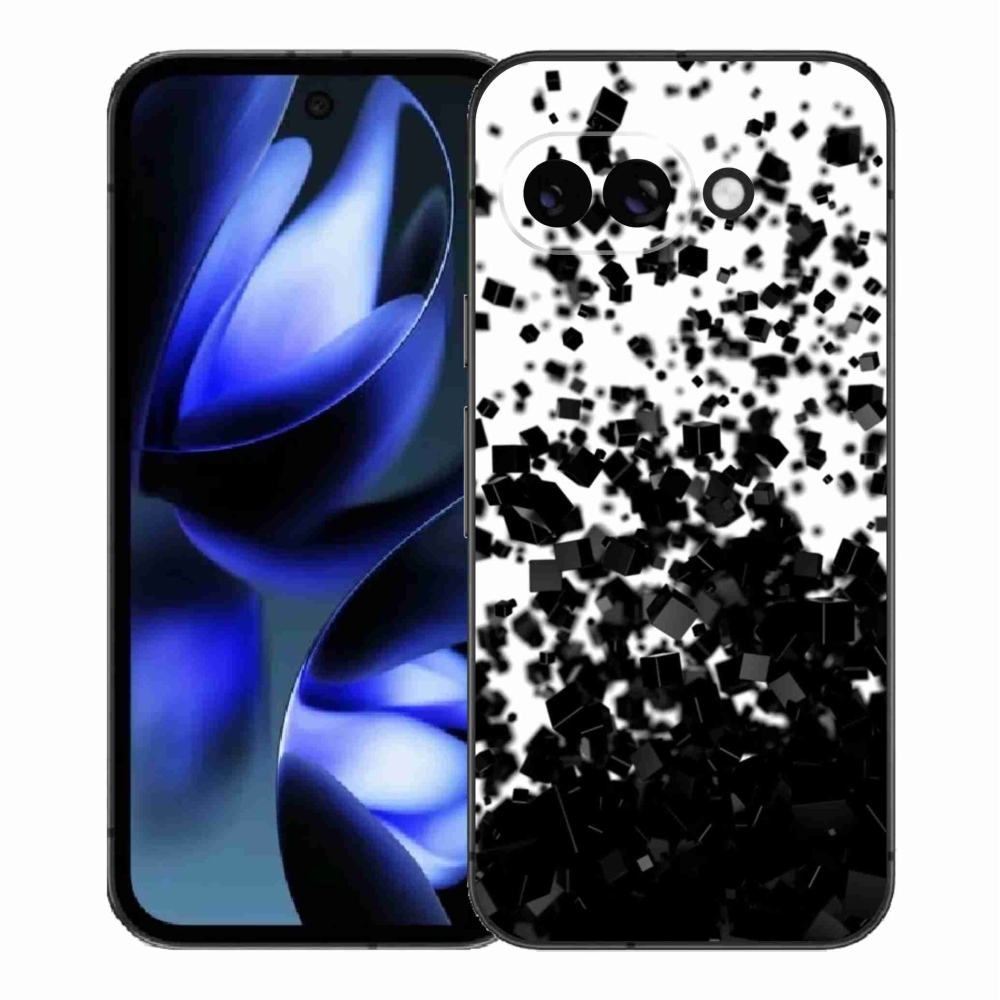 Gelový kryt mmCase na Google Pixel 9a - abstraktní vzor 1