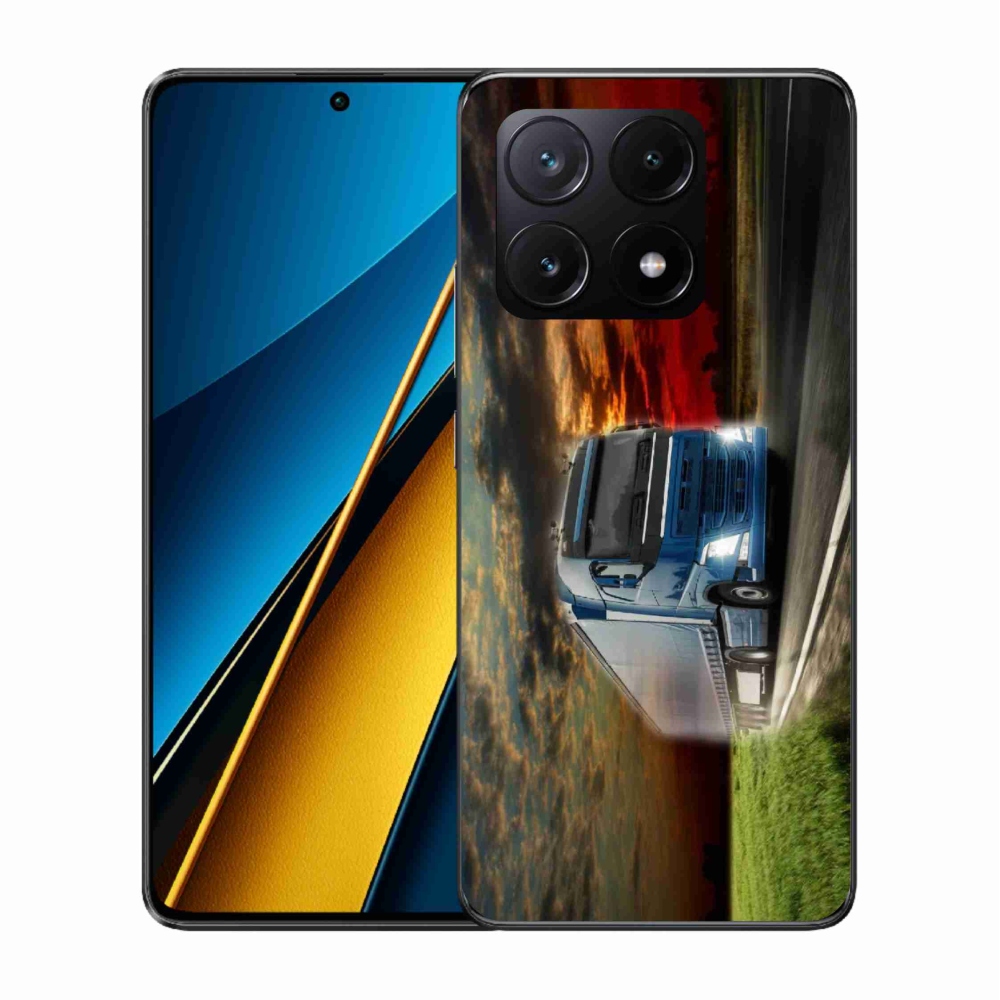 Gelový kryt mmCase na Xiaomi Poco X6 Pro 5G - kamion 4