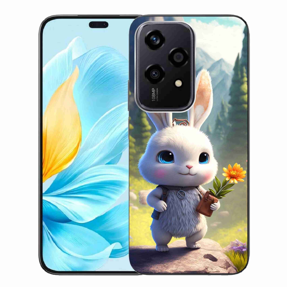 Gelový kryt mmCase na Honor 200 Lite 5G - roztomilý králíček