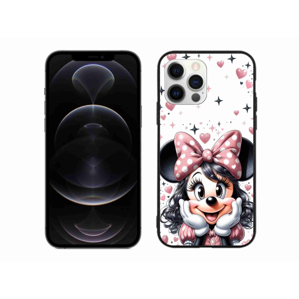 Gelový kryt mmCase na iPhone 12 Pro Max - minnie