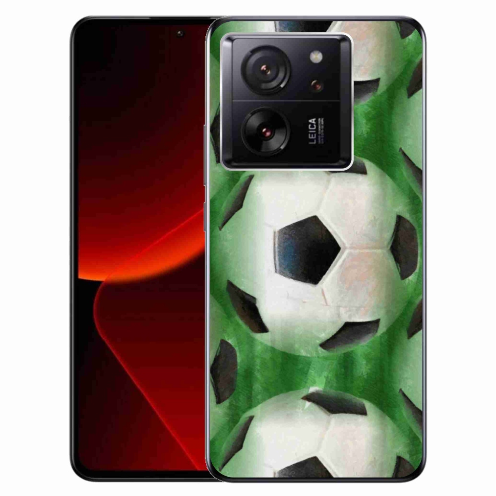 Gelový kryt mmCase na Xiaomi 13T/13T Pro - fotbalový míč