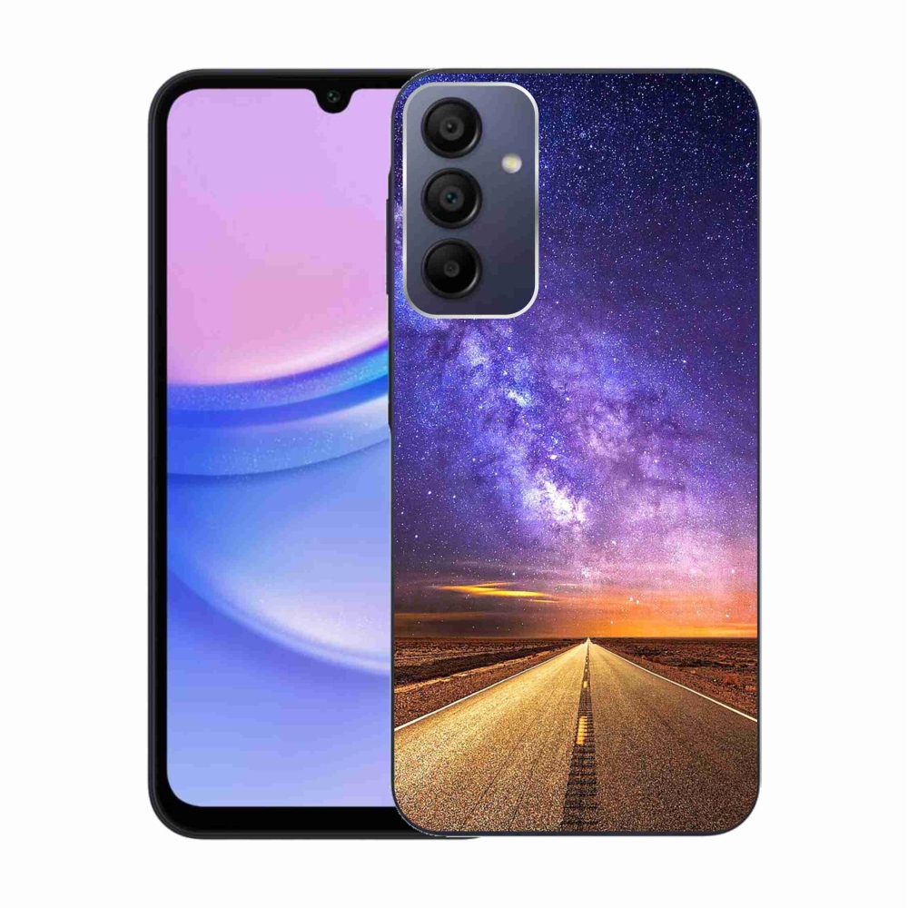 Gelový kryt mmCase na Samsung Galaxy A15 4G/5G - americká silnice
