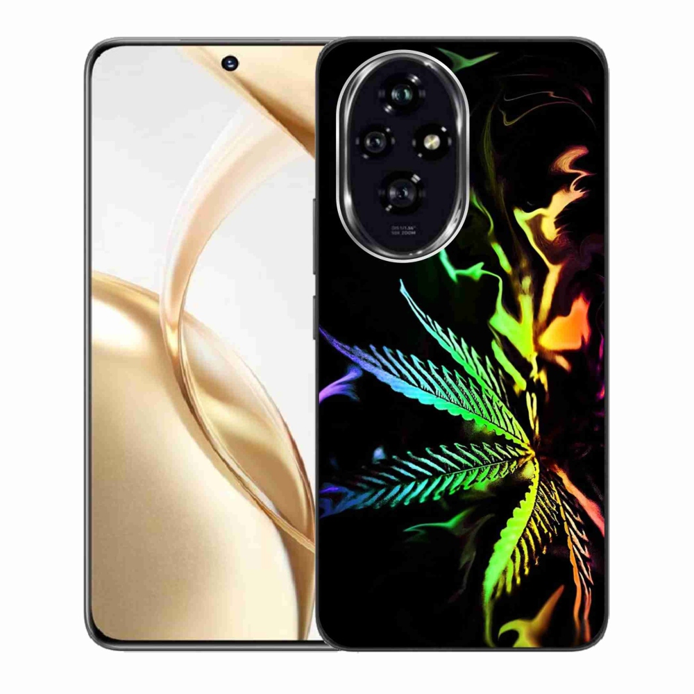 Gelový kryt mmCase na Honor 200 5G - konopí 2
