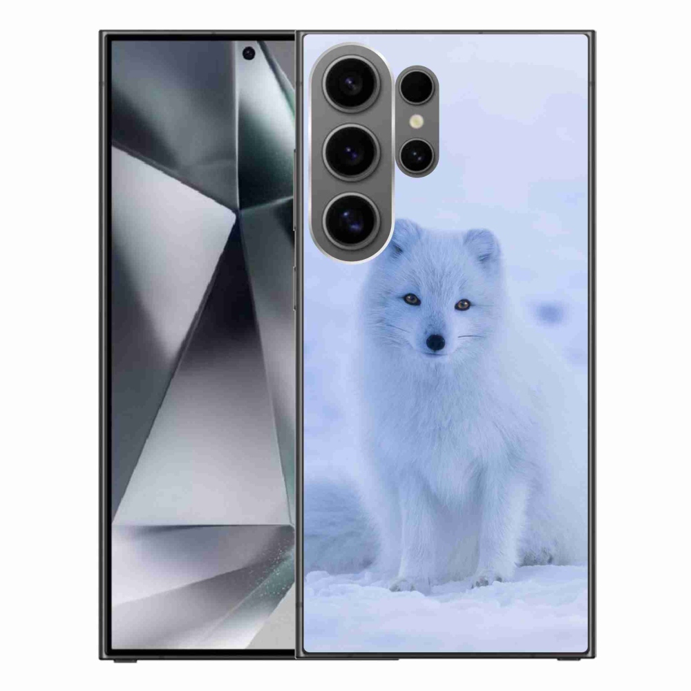 Gelový kryt mmCase na Samsung Galaxy S24 Ultra - polární liška