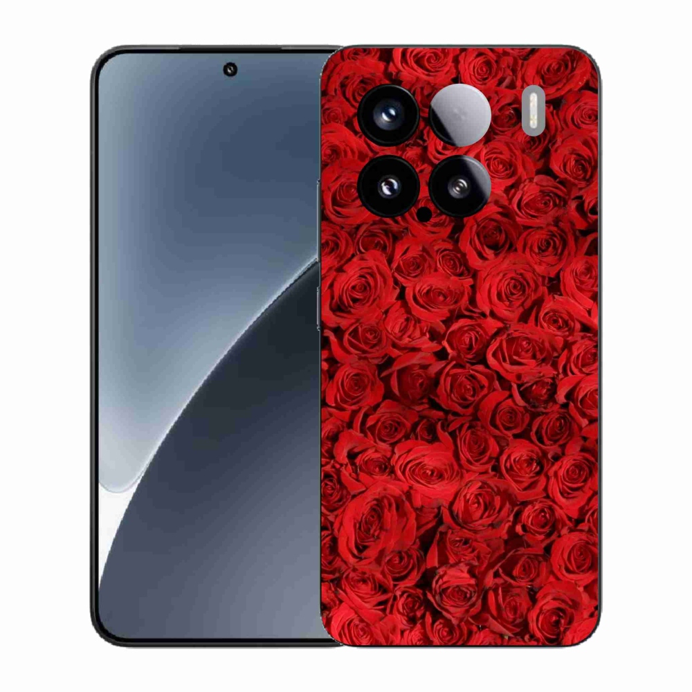 Gelový kryt mmCase na Xiaomi 15 - růže