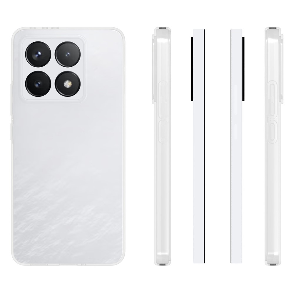 Průhledný gelový obal na Xiaomi 14T - průhledný
